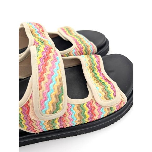 ABound Chance Platform Sandal Women's Yellow Clover Multi Size US6M - Picture 10 of 10